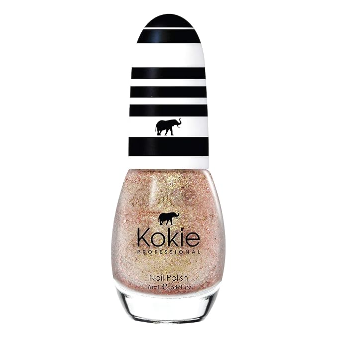 Kokie Professional Nail Polish, 0.54 Fl Oz (Sparkler Send Off)