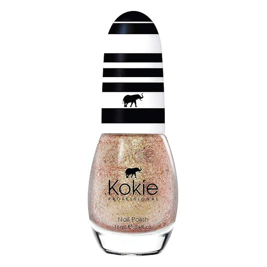 Kokie Professional Nail Polish, 0.54 Fl Oz (Sparkler Send Off)