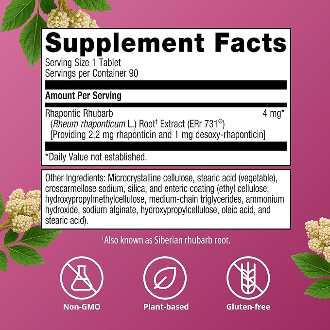 Metagenics HerWellness Estrovera - Hormone-Free Plant-Based Supplement - Supports Menopause & Perimenopause Relief - Hot Flashes, Night Sweats, Multi-Symptom Support - Vegetarian, Non-GMO - 90 Tablets