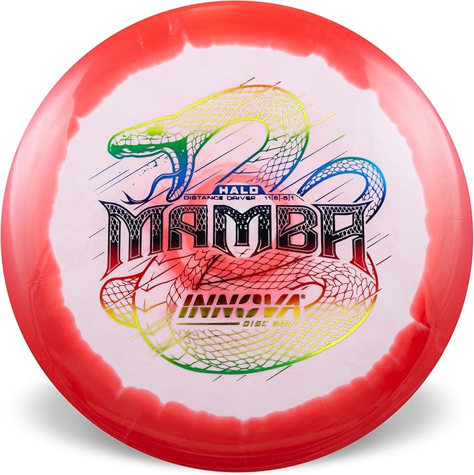 Innova Halo Star Mamba Disc Golf Driver – Disc Golf Distance Driver, Max Distance Driver (Colors Will Vary)