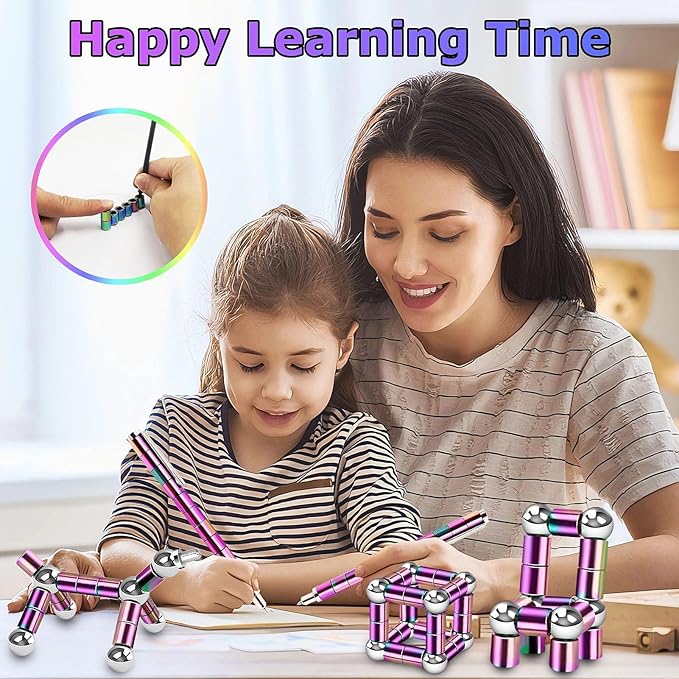 Fidget Pen Gift for Teen Boys - Magnetic Pen Cool Birthday Gifts for 10 11 12 13 14 15 16 17 18 Year Old Girls - Popular Gifts for Teenage Young Men Magnet Toys Men's High School Graduation Gifts