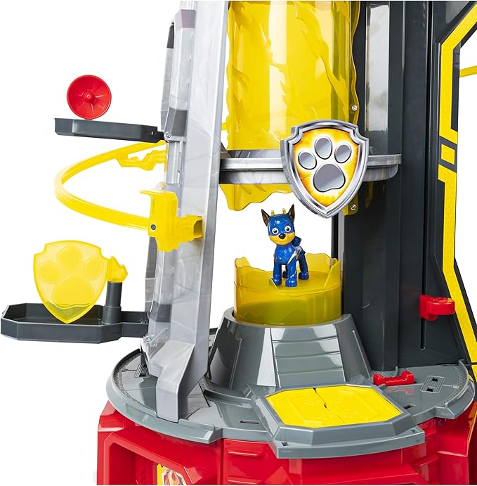 Paw Patrol, Mighty Lookout Tower with 4 Exclusive Bonus Action Figures, Toy Car, Lights and Sounds (Amazon Exclusive), Kids Toys for Ages 3 and up
