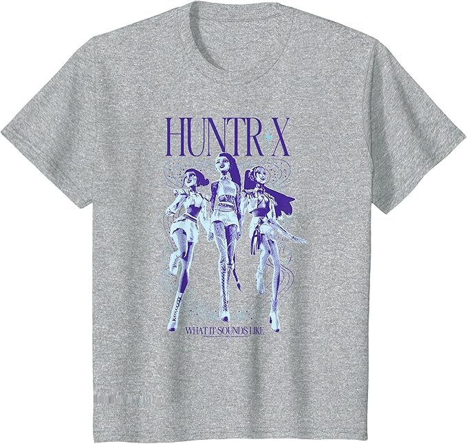 Kpop Demon Hunters Halloween Huntrix What It Sounds Like T-Shirt