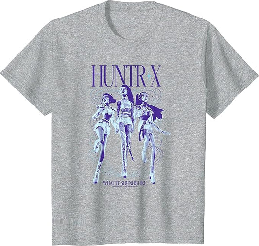 Kpop Demon Hunters Halloween Huntrix What It Sounds Like T-Shirt