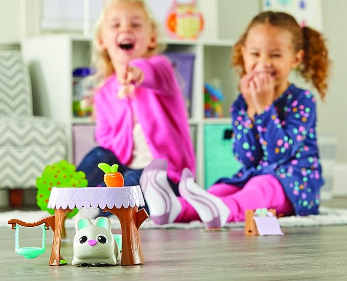 Learning Resources Coding Critters Bopper - 22 Pieces, Ages 4+,Screen-Free Early Coding Toy for Kids, Interactive STEM Coding Pet, Preschool Learning Toys
