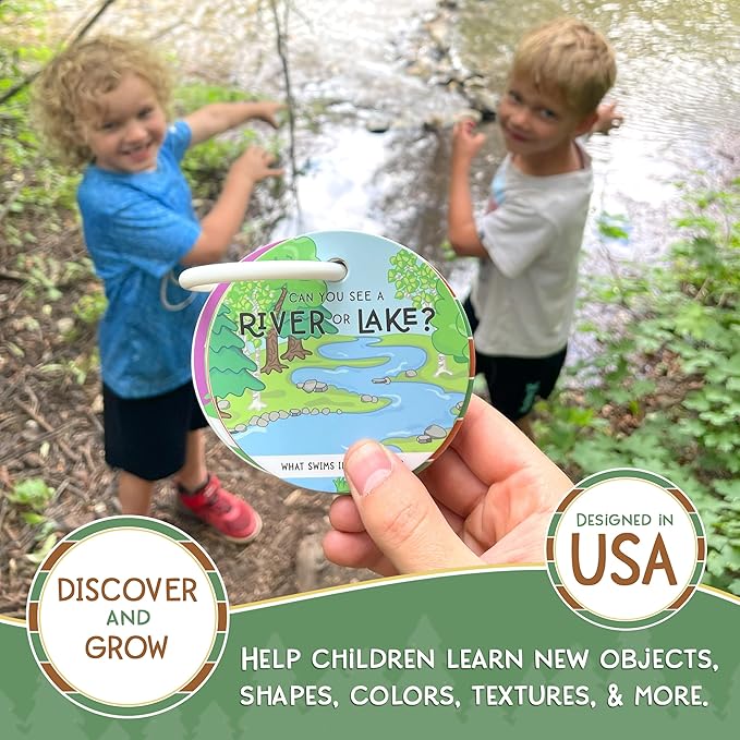Children's Scavenger Hunt: Camping Edition | Toddler Activities | Outdoor Games for 2, 3 Year Olds & Up | Toddlers Educational Activity | Kids Camp Scavenger Hunt Cards
