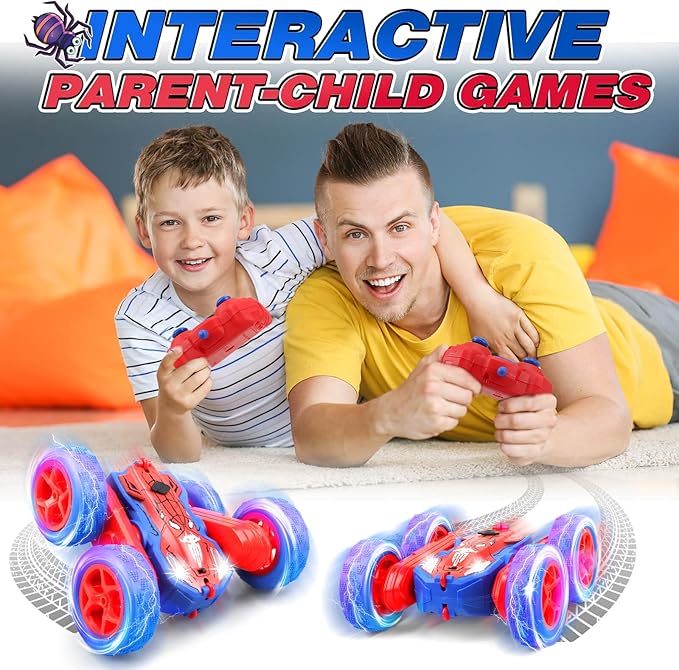 Dolanus Remote Control Car - RC Cars for 3 4 5 6 7 8 10 12 Year Old Boys, Toys for Ages 8-13 3-5 Boys, Gifts for Boy Kids Toddlers Birthday