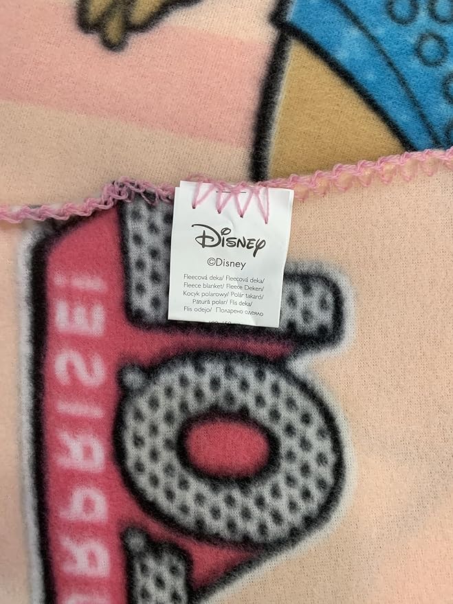 Girls Pink Fleece Soft and Cozy Throw Blanket (40" x 60) (LOL 2)
