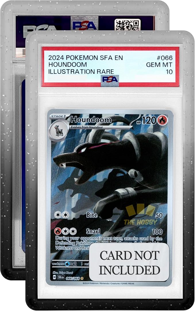 Bumper Guard for PSA Graded Cards ONLY | Limited Edition Gradient Slab Edge Protector | 1 Pack Granite