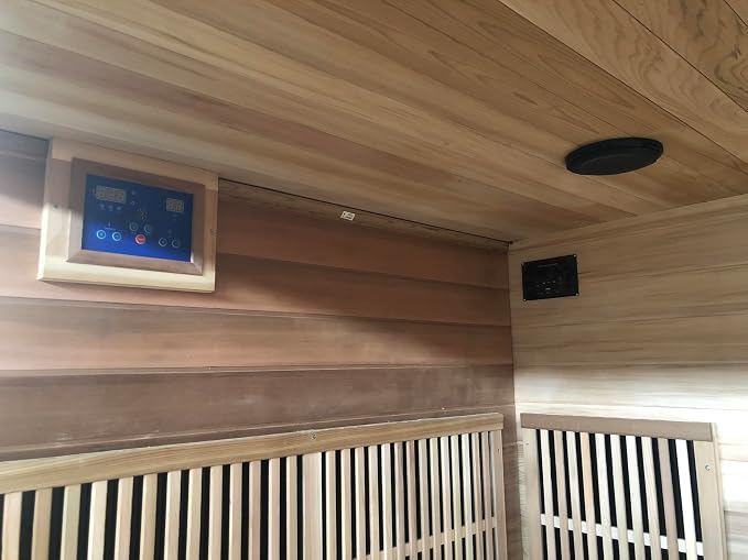 Generic Roslyn 4-Person Indoor Infrared Cedar Sauna