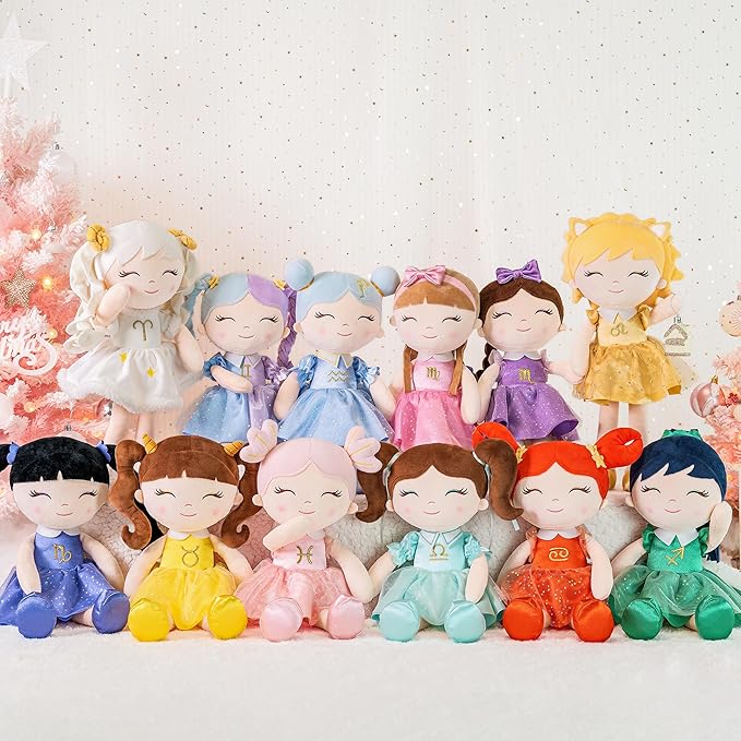 Baby Girl Gifts Plush Dolls Constellations Zodiac Doll Birthday Gift 17 inches Scorpia