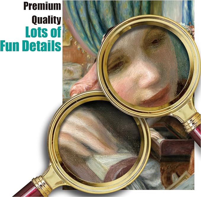 Antelope - 1000 Piece Puzzle for Adults, Two Young Girls at The Piano, by Pierre-Auguste Renoir, 1892 - Officially Licensed, Jigsaw Puzzles 1000 Pieces, High Resolution, Matte Finish, No Dust