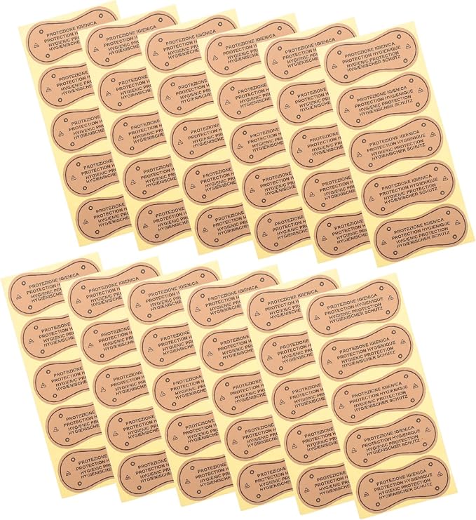 Healeved 100pcs Underwear Liners Stickers for Swimsuits and Soft and Breathable Adhesive Panty Liner Stickers Comfortable and Secure Fit for Women Easy to Apply Skin Friendly