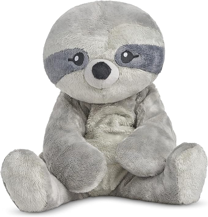 Sam The Sloth 20 Inch 4.5 lb Heavy Cute Sensory Weighted Comfort Plush | Large Unscented Washable Self Care Calming Stuffed Animal for Kids, Teens and Adults