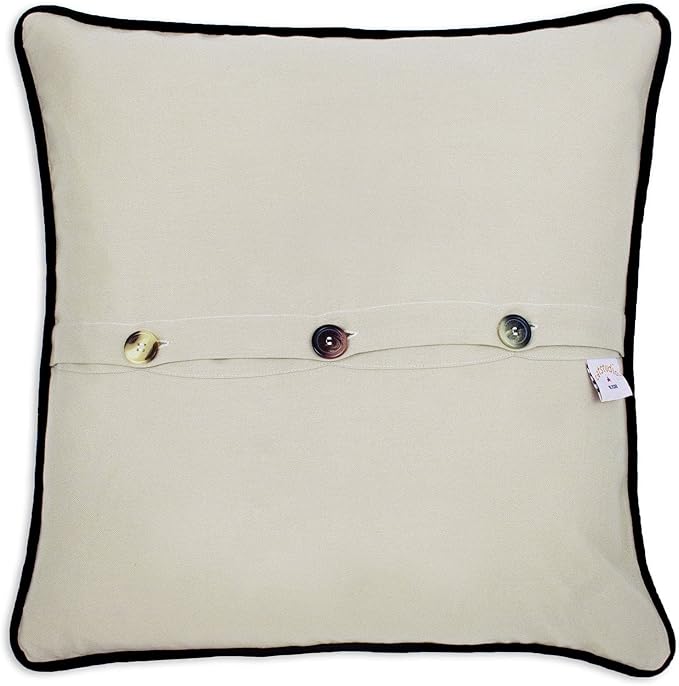 Catstudio Paris Embroidered Decorative Throw Pillow