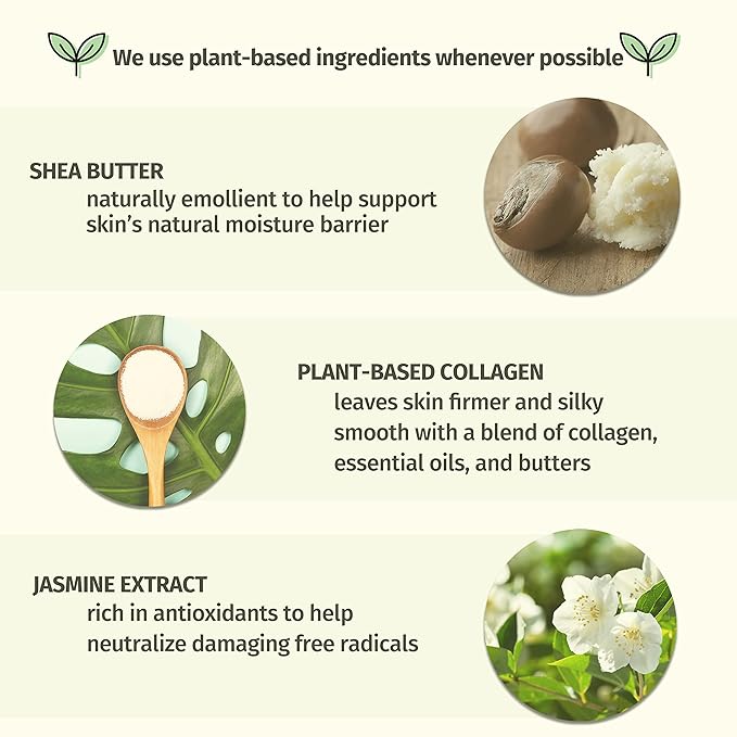 Hempz Mini Collagen-Infused Jasmine & Rose Body Moisturizer, 1 oz - Paraben-Free, Vegan, Cruelty-Free (Pack of 2)