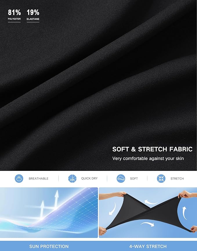 Women's 18" Skorts with 4 Side Pockets High Waisted Long Golf Skirt | Soft, Lightweight, Stretch, Breathable, Mesh Built-in Shorts, Athletic, Tennis, Dressy, Casual