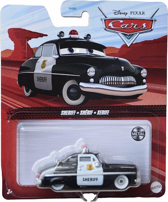 Disney Pixar Cars Sheriff, Metal - Sheriff