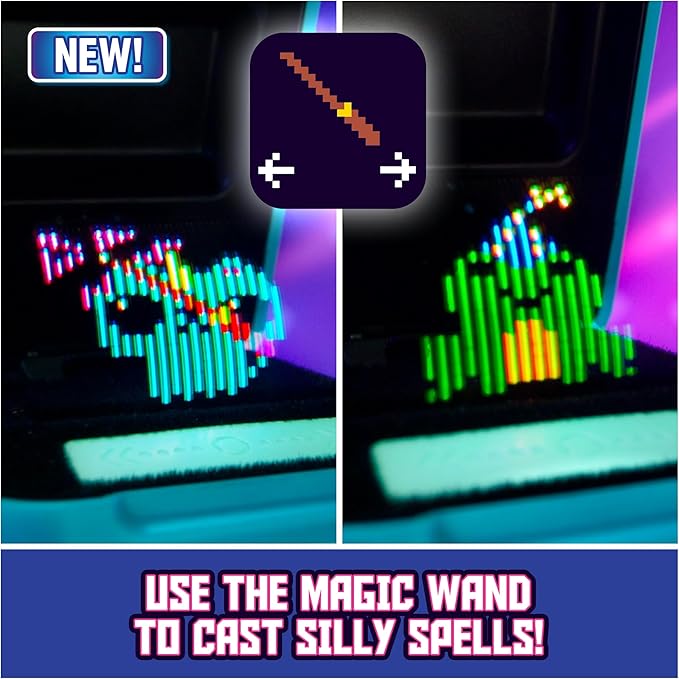 Magicals with 20 Interactive Characters Inside, Reacts to Touch, Digital Pet Kids Toys for Ages 5 and up