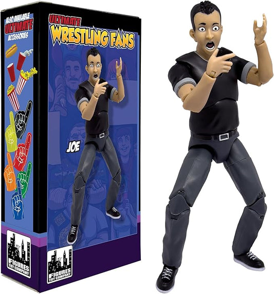 Ultimate Wrestling Crowd Fan Figures: Joe