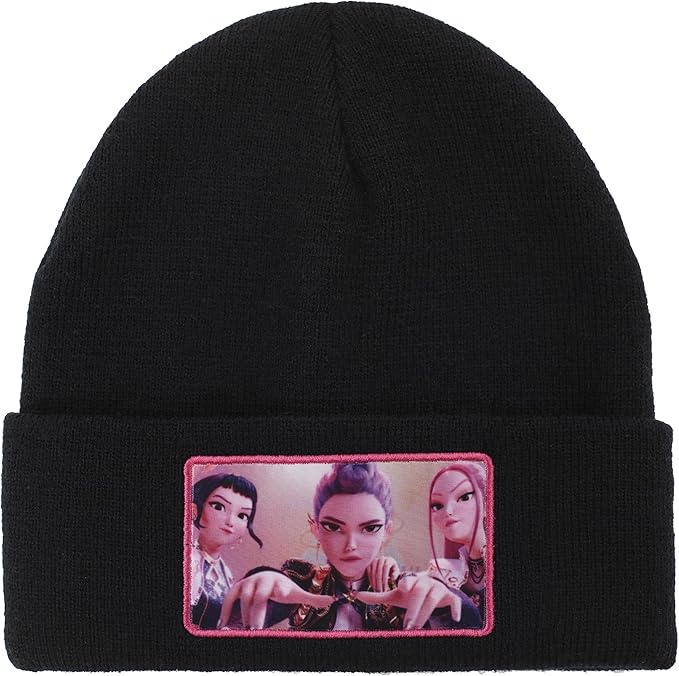 Kpop Demon Hunters Cuff Knit Beanie