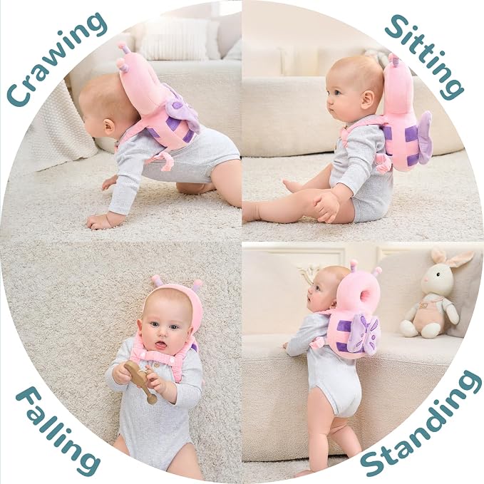 Baby Head Protector Backpack for Falling Crawling and Walking Toddler Essentials Harness Infant Koala Toys Helmets Baby Essentials Must Have 0.5-2 Years
