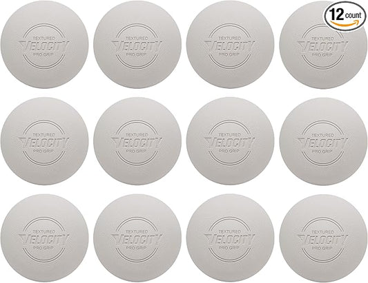 Velocity Pro Grip Lacrosse Balls - 6, 12, 18, 60 and 120 Packs - Certified for Youth, Club, High School, CLA, and College Game Play