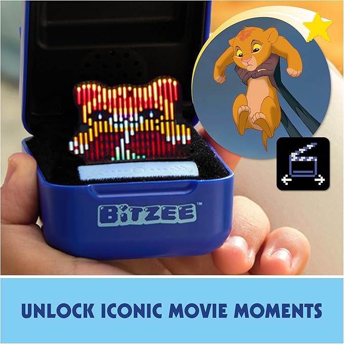 Disney with 30 Interactive Characters Inside, Reacts to Swipes, Tilts & Taps, Disney Toys & Digital Pet Kids Toys for Girls, Boys & Fans