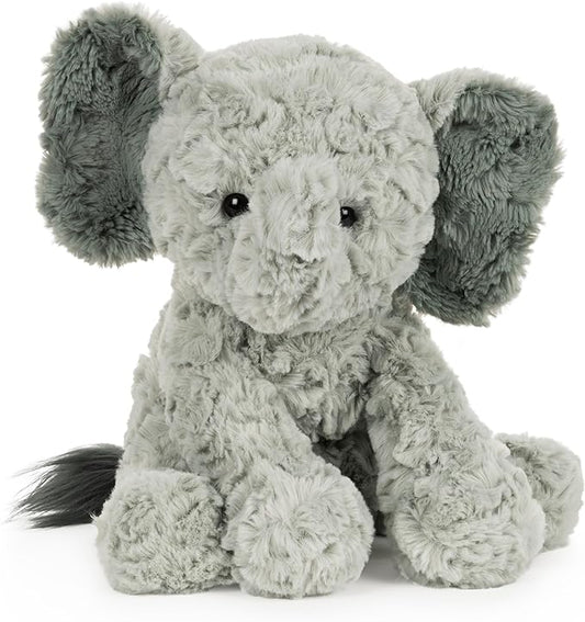 GUND Cozys Collection Elephant Plush, Elephant Stuffed Animals for Ages 1 and Up, Gray, 10"