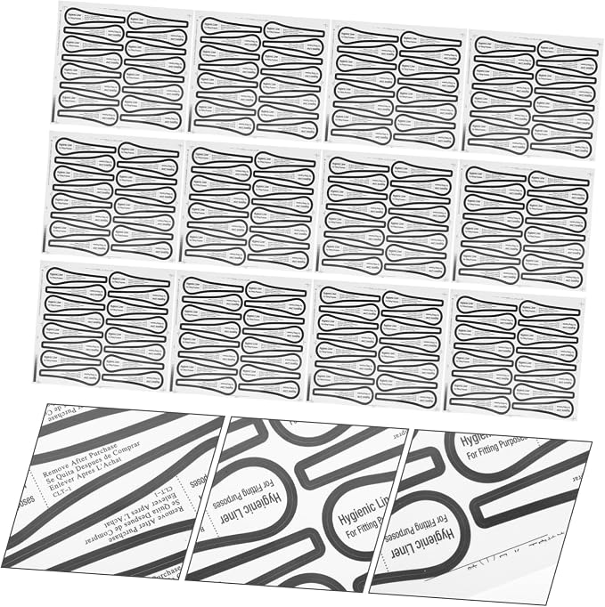 100pcs Colorful Stickers Adhesive Protective Decal Panty Liner for Bathing Suits Thong