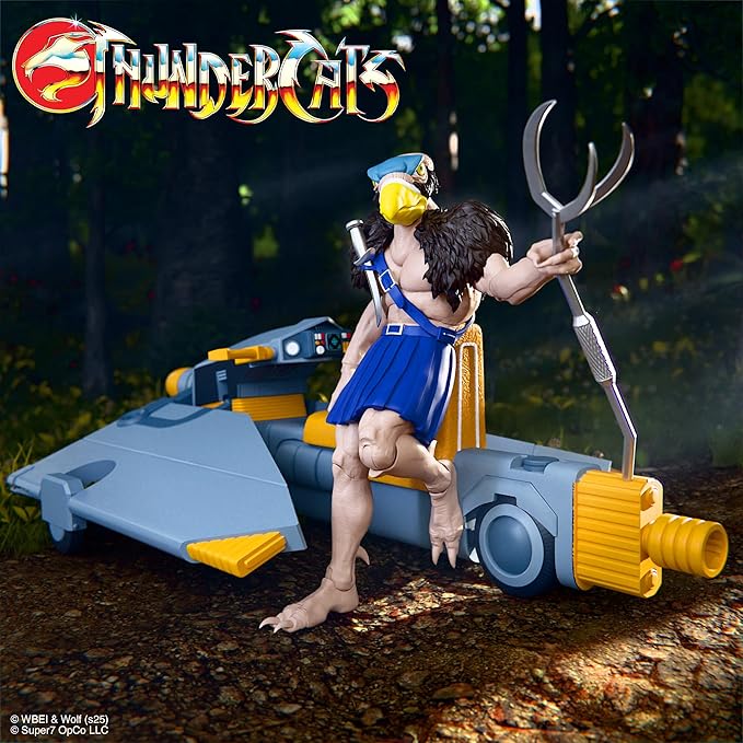 Super7 ULTIMATES! Thundercats Skycutter (Small Vehicle) - 7" Thundercats Action Figure with Accessories - Classic Cartoon Collectibles and Retro Toys