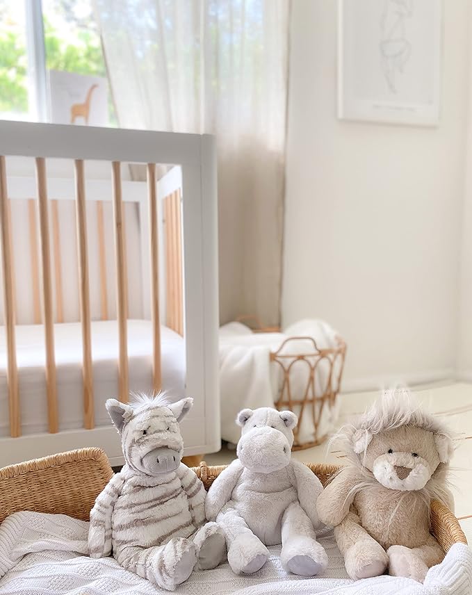 MON AMI Zuri The Lion Plush Stuffed Animal – 13”, Floppy Stuffed Animal, Use as Toy or Nursery Room Décor, Great for Kids of All Ages