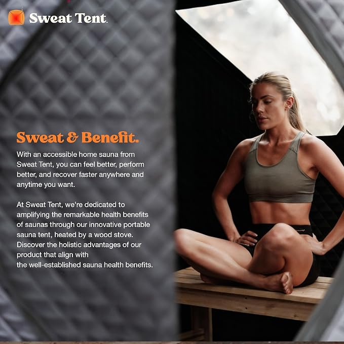 SweatTent Sauna Thermometer – Heat-Resistant, Accurate Analog Display, Durable Construction, Easy to Read, Essential Sauna Accessory, No Batteries Needed