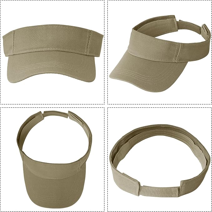 Marrywindix 1 Piece of Sport Wear Athletic Visor Sun Sports Visor Hat Visor Adjustable Cap for Women and Men
