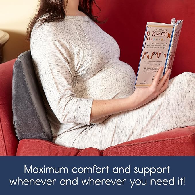 Hiccapop Pregnancy Pillow Wedge for Belly Support | Maternity Wedge Pillow | Belly Wedge Pillow | Pregnancy Wedge Pillows Support Body, Legs, Back, Knees