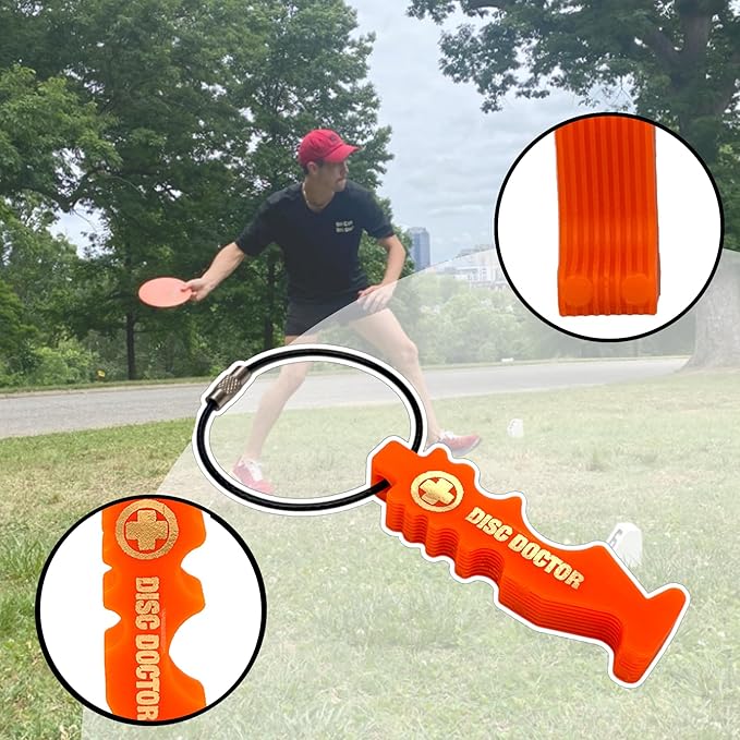 Repair Tool for Disc Golf Discs, Disc Golf Bag Accessory to Repair a Disc During or After a Round