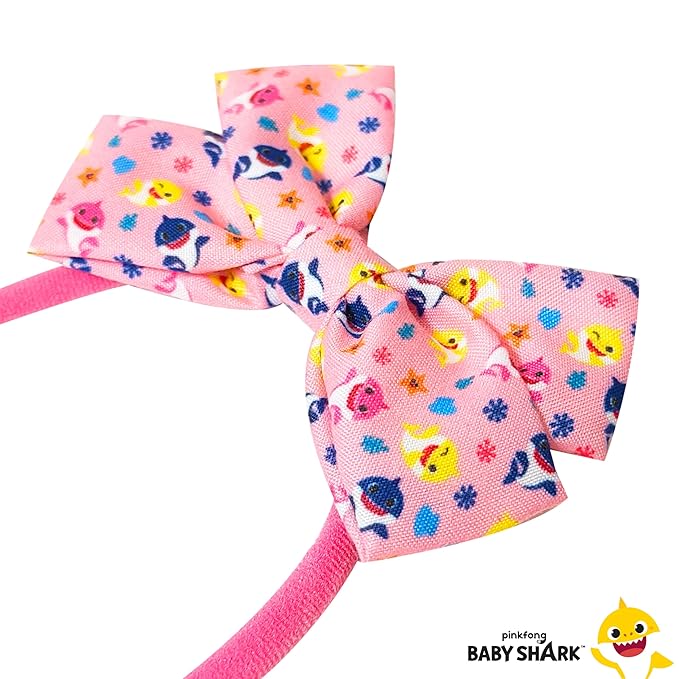 LUV HER Adorable Baby Headband Bows - Soft Elastic Newborn Girl Essentials - Colorful Printed Headbands for Baby Girls