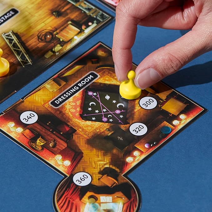 Clue Escape: The Illusionist’s Club Board Game | Escape Room Family Game | 1-Time Solve Mystery | Ages 10+ | 1-6 Players | Difficulty 4 | 90-120 Mins. (Amazon Exclusive)
