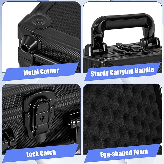 Toploader Storage Box for 3" x 4" 35pt Rigid Card，Top Loader Cards Hard Carrying Case ，Sports Card Storage Boxes for Trading Cards, Top Loaders Holder (Holds 180+ Toploaders)