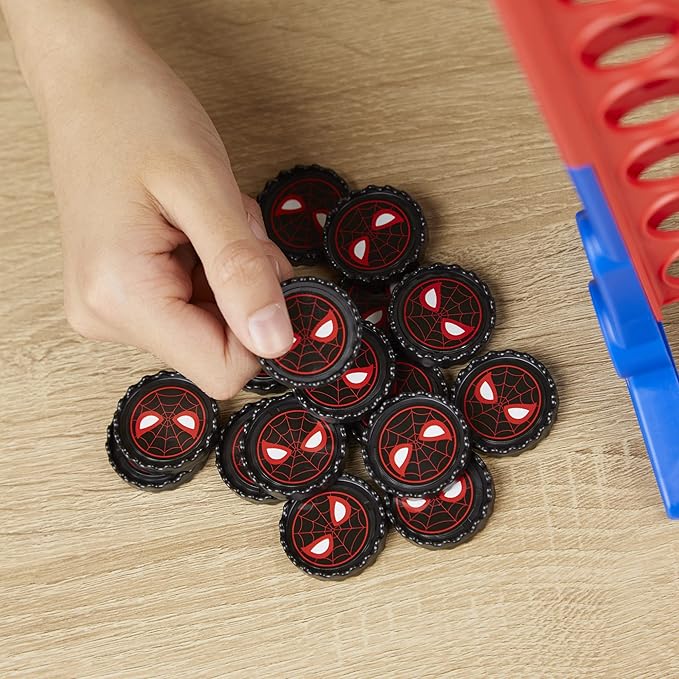Hasbro Gaming Connect 4 Marvel Spider-Man Edition, Strategy Board Game for 2 Players, Ages 6 and Up (Amazon Exclusive)