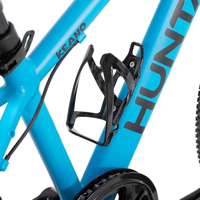 KEANO Huntaway 20 24 Inch Kids Bike for Boys & Girls Ages 7-12 Years Hardtail Mountain Bike for Kids with Aluminum Frame and 7-Speed Drivetrain Children Bicycle