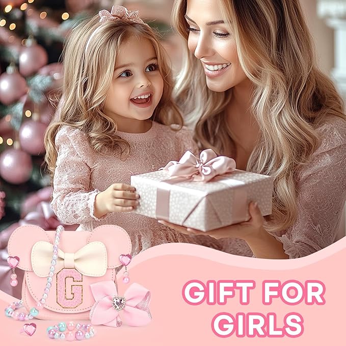mibasies Toddler Purse Gifts for Girls: 3 Year Old Girl Gifts, Mouse Toys Purse Set