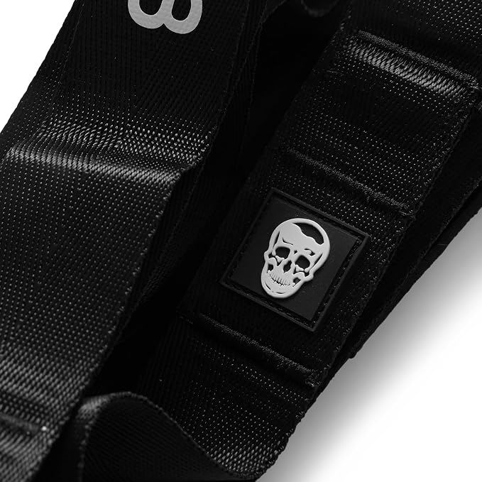 Gymreapers Stretching Strap with Loops – Yoga Straps for Stretching – Physical Therapy Equipment & Leg Exercise Stretch Band for Men & Women