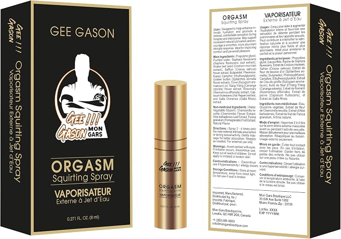 Gee Gason Orgasm Squirtinq Spray