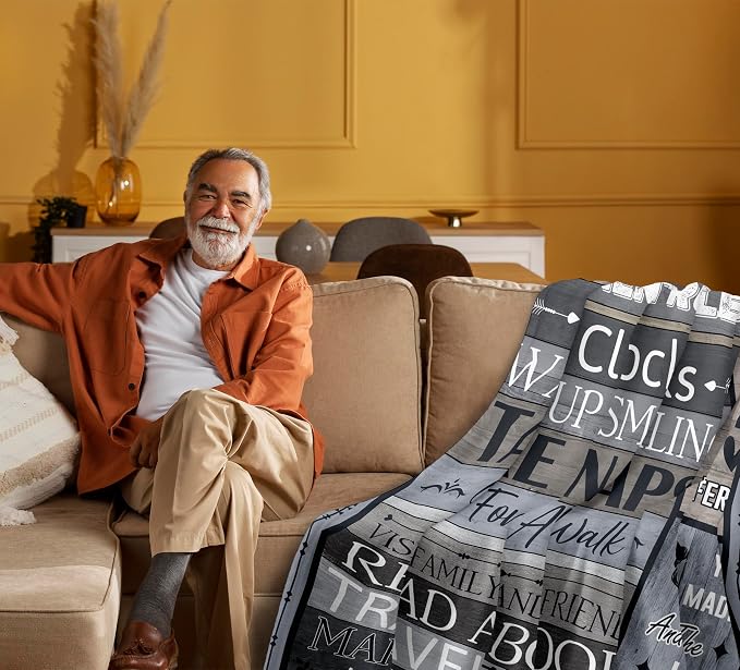 Retirement Gifts for Men/Women, Best Retired Gifts Ideas, Funny Retire Gifts for Male/Female, Happy Mens Retirement Gifts for Coworker/Retirees, Gifts for Retirement Blanket 80X60in