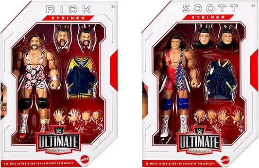 WWE Steiner Brothers (Scott Steiner & Rick Steiner) Ultimate Edition 2-Pack Ringside Exclusive