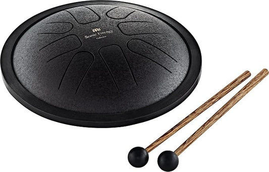 Meinl Sonic Energy Steel Tongue Drum 8 Notes 7" with Mallets, Bag — Sound Healing Instrument for Musical Education, Meditation, ASMR, Yoga