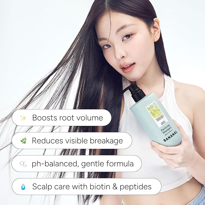 Rosemary Scalp Care Korean Shampoo with Menthol & Centella Asiatica – Deep Cleansing, Oil Control & Itchy Scalp Relief – Sulfate, Paraben & Silicone Free – For All Hair Types – 16.9 fl oz