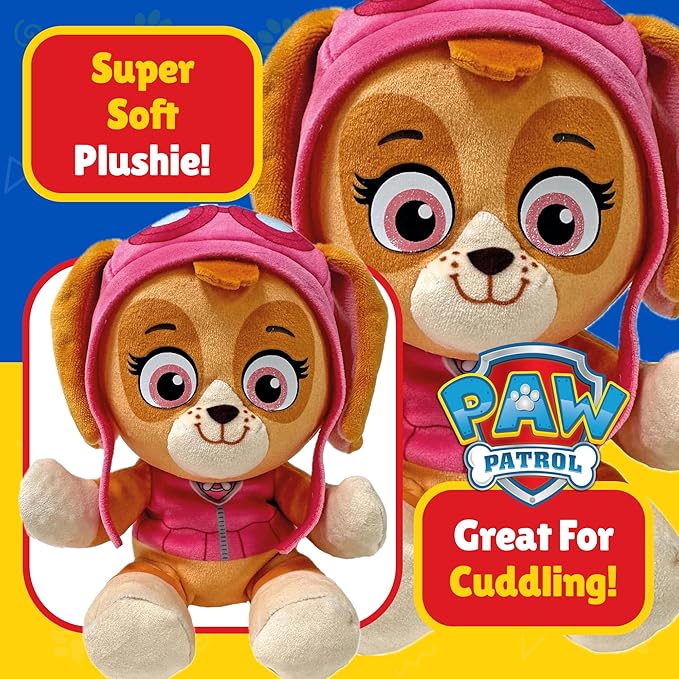 TY - Paw Patrol Collection, Skye, Heroes of The Puppy Squad in Floppy Version, 6" - T44023
