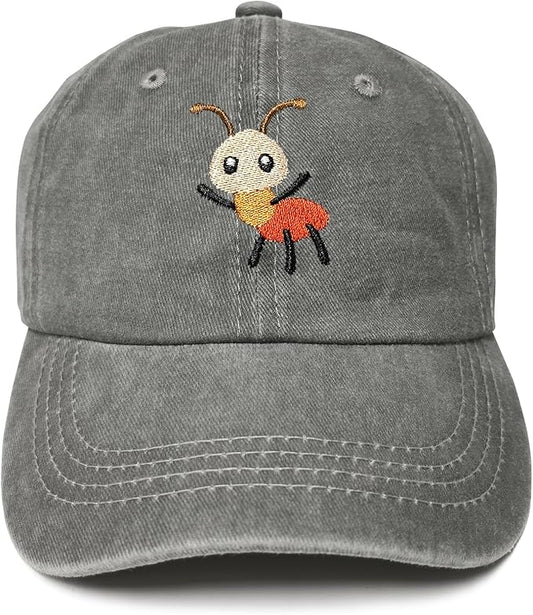 Embroidered Animal Baseball Hats for Boy and Girl